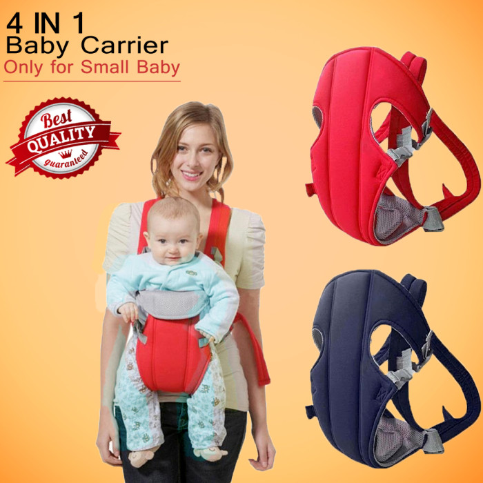 4-in-1 Baby Carrier – Super Comfortable & Safe 1